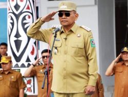 Perdana, Bupati Simalungun H. Anton Achmad Saragih Pimpin Apel Gabungan, Ajak ASN Bahu membahu membangun Simalungun 