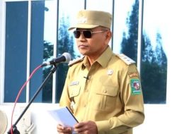 Giat Dinas Hari Kedua Pimpin Apel Gabungan Perdana, Bupati Simalungun H Anton Achmad Saragih Ajak ASN Bahu membahu membangun Simalungun.