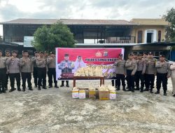 Polres Simalungun Berbagi Takjil di Bulan Ramadan, Tebarkan Kebaikan di Gunung Maligas