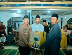 Safari Ramadhan Ke – 2, Bupati Batu Bara Bapak Baharuddin Bersama Kapolres Minta Kades Laporkan Jika Ada Masalah*