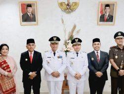 Bupati Simalungun Bersama Wakil Bupati Hadiri Peringatan Hari Jadi Kabupaten Karo ke – 79.