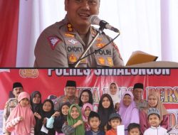 Kapolres Simalungun Gelar Buka Puasa Bersama Anak Yatim dan Kaum Dhuafa
