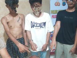 Polsek Tanah Jawa Ringkus Tiga Pelaku Curat, Modus Pura Pura Beli Pulsa