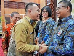 Hadiri Sertijab Kepala BPK Perwakilab Sumut, Wabup Simalungun Apresiasi BPK Dalam Melakukan Pengawasan Penhelolaan Keuangan daerah