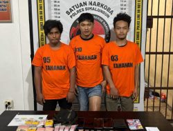 AKPHendri S Sirat Berhasiln gagalkan Peredaran 50, 78Gram Sabu dari Tebing Tinggi , Empat orang di tangkap ‘ ‘
