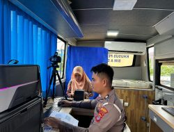 Meriahkan Penutupan TMMD ke 123, Satlantas Polres Morowali Gelar Pelayanan “SIM Gratis”
