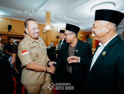 Rapat Paripurna.Bupati Batu Bara Sampaikan LKPJ Tahun Anggaran 2024.di Aula Kantor DPRD Batu Bara.