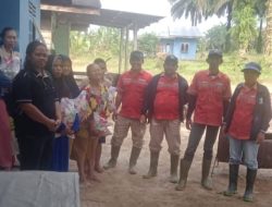 Sambut Idul Fitri 1446 H. CV. Jaya Anugrah Gleder Jalan Berlubang Di Nagori Bosar Nauli.