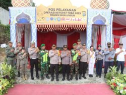 Kapolres Simalungun Pastikan Kesiapsiagaan Pos Pelayanan Pintu Tol Sinaksak pada Operasi Ketupat Toba 2025l