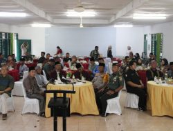 Merajut Kebersamaan TNI-Polri dan Masyarakat,Dandim 0207/Simalungun Letkol Inf Slamet Faojan Gelar Buka Puasa Bersama