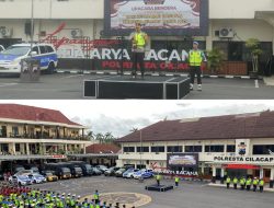 Polresta Cilacap Gelar Apel Pengamanan Malam Takbir Idulfitri 2025*