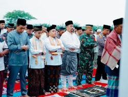 Bupati Batu Bara Laksanakan Sholat Idul Fitri*