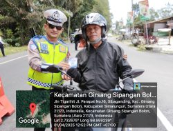 Jelang Operasi Ketupat Toba 2025 Polres Simalungun Sodialisasi kan Barcode Info Arus Mudik dan Pengalihan Arus Lalulintas .