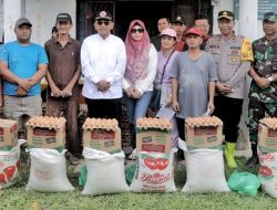 Kelurahan Serbelawan Kembali Banjir, Kapolsek Serbelawan Dampingi Kapolres Simalungun Tinjau Lokasi.