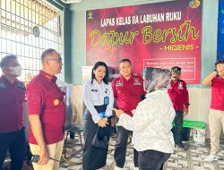 Lapas Labuhan Ruku Terima Kunjungan Monitoring dan Evaluasi Direktur Kesehatan dan Perawatan Rehabilitasi