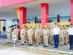 Hari Pertama Kerja Setelah Cuti Idul Fitri, Pemkab Batu Bara Gelar Apel Gabungan*
