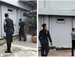 Ciptakan Suasana Aman, Petugas Lapas Narkotika Pematangsiantar Kontrol Area Branggang