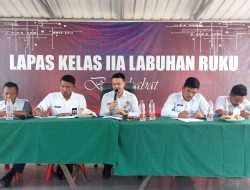 Lapas Labuhan Ruku Gelar Sidang TPP untuk 102 Orang Warga Binaan.
