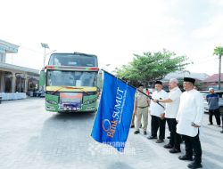 Bupati Batu Bara Lepas Manasik Haji Akbar PT. Bank Sumut*