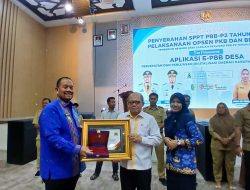Bupati Batu Bara Terima Pemberitahuan Secara Resmi.116.076 Surat Pemberitahuan Terutang Pajak Bumi