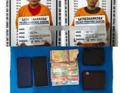 Polres Pematangsiantar Ringkus 2 Pria Di Tanjung Tonga ,Sita 6,35 Gram Sabu