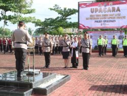 Kapolres Simalungun Pimpin Sertijab Kasat Lantas dan Kapolsek Sidamanik