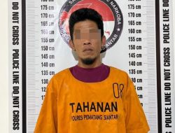 Lagi Santai Menunggu Pembeli, Polres Pematangsiantar Ringkus Pengedar Sabu Jalan Pisang