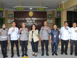 Jalin Koordinasi, Kapolres Pematangsiantar Kunjungan Silaturahmi di Kantor PN