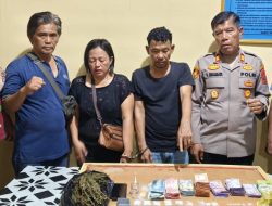 Dua Orang Penjual Narkoba di Nagori Dolok Marlawan, Diringkus Polsek Bangun. 