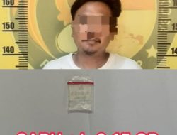 Pria di Cilacap Kedapatan Simpan Sabu, Tak Berkutik Saat Digeledah*