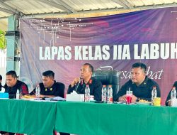Pimpin Langsung Sidang TPP, Kalapas Labuhan Ruku : Saya Pastikan Pelayanan Hak Integrasi Tidak Dipungut Biaya