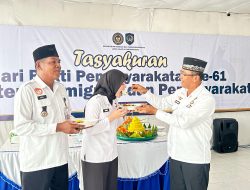 Tasyakuran Hari Bakti Pemasyarakatan ke-61, Kalapas : Momentum Refleksi dan Apresiasi Petugas Pemasyarakatan