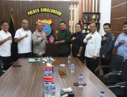 Kapolres Simalungun Terima Kunjungan Silaturahmi Bawaslu Kabupaten Simalungun