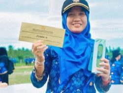 Plt. Kepala Badan Pendapatan Daerah Kabupaten Batu Bara, Dr. Mei Linda Suryanti Lubis, S. STP.,M. AP, mendapat juara ke II dalam lomba Fashion Show 