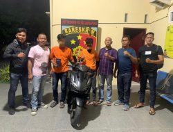 polsek Indera Pura,Polres Batu Bara Ungkap Kasus Pencurian Sepeda Motor Dan Kekerasan