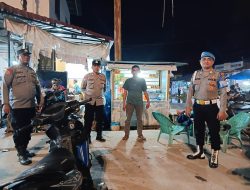 Kapolsek Indrapura,Polres Batu Bara Giat Melaksanakan Patroli Antisipasi Balap Liar Dan Begal.di Kawasan Hukum Polres Batu Bara.