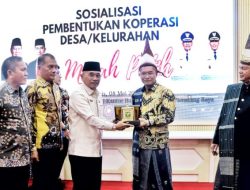 Hadiri Sosialisasi Koperasi Merah Putih, Bupati Simalungun: “Mari kita wujudkan koperasi desa yang sehat, mandiri, dan berpihak pada rakyat”.
