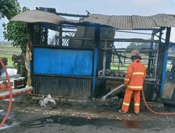 Tabung Gas Bocor, Warung Bakso di Cilacap Kebakaran
