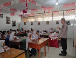 Jum’at Curhat Giat Cooling System Bersama pelajar SMP Simpang dolok.