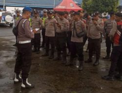 Polres Simalungun Kirim 50 Personel Amankan Kunjungan Wakil Presiden Gibran Rakabuming Raka di Humbahas