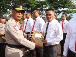 Unit Reskrim Polsek Bangun Raih Penghargaan Dalam Pengungkapan Kasus Narkoba