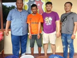 Polres Simalungun Tangkap Pelaku Pencurian Cat Senilai Jutaan Rupiah di Panglong Sakhi 