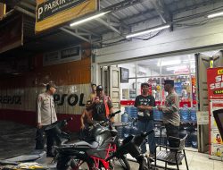 Personil Polsek Indrapura Giat Laksanakan patroli Mengantisipasi Gangguan Kamtibmas.