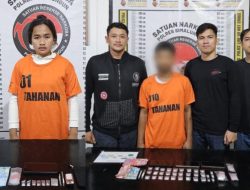 Didua Lokasi Berbeda, Sat Narkoba Polres Simalungun Tangkap Bandar Narkoba, dan Sita 37,38 Gram Sabu-sabu.