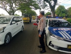 Sat Lantas Polres Batu Bara Giat Melaksanakan Patroli Implementasi Program Polri.
