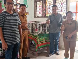 Polsek Bangun Dampingi Pembagian Makanan Bergizi Gratis untuk Siswa SD di Kecamatan Siantar