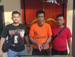 Buron 3,5 Tahun Dalang Pencurian Rp 200 Juta Di Pekan Kersaan, Diringkus Polsek Perdagangan. 