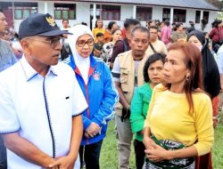 Gercep, Bupati Simalungun Tinjau Korban Musibah Kebakaran dan Berikan bantuan .