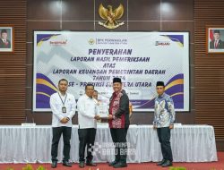 Bupati Batu Bara Terima Laporan Hasil Pemeriksaan LKPD Batu Bara TA 2024.