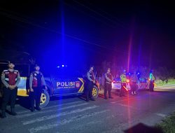 Personil Polres Batu Bara, Giat melaksanakan patroli kota presisi Blue Light Roda-4 guna mengantisipasi 